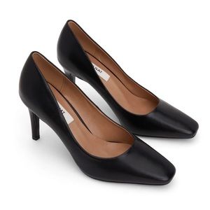 Matt & Nat Black Vegan Leather Maci High Heels. Size 5.